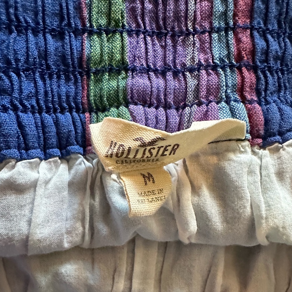 Vintage Hollister Plaid Mini Skirt - Picture 4 of 4
